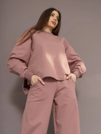 Спортивный костюм женский брючный больших размеров КФ524