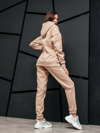 Костюм спортивный женски с начесом оверсайз домашняя одежда