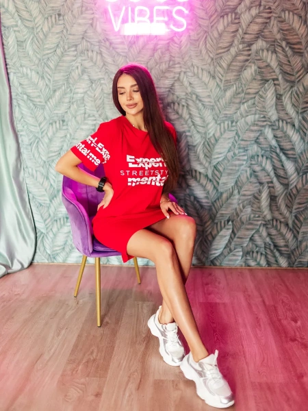 Туника домашняя платье больших размеров