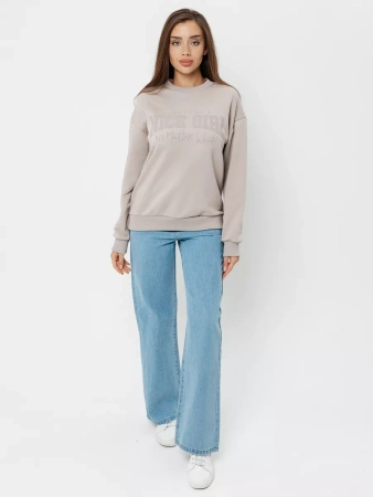 Свитшот женский толстовка больших размеров кофта ДФ579