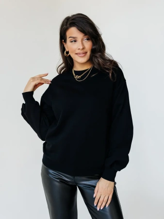 Свитшот женский оверсайз больших размеров ДФ545