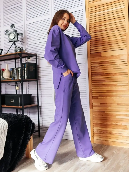 Костюм женский брючный КФ524 трикотажный