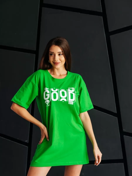 Туника платье домашнее повседневное больших размеров