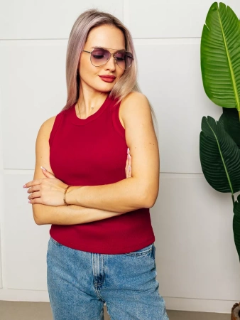 Топ под пиджак в рубчик спортивная майка МК558