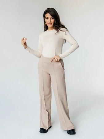 Брюки палаццо широкие классические БФ536