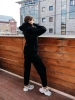 Спортивный костюм с начесом оверсайз кроя зимний