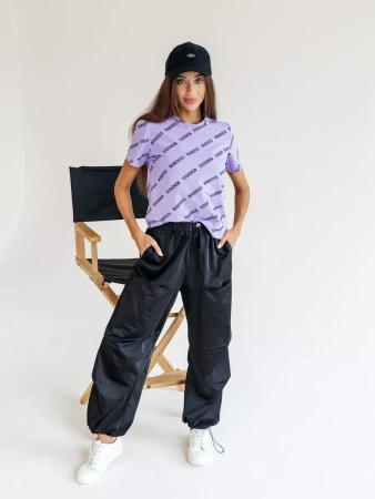 Футболка с принтом больших размеров новогодняя ФК561