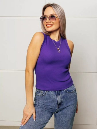 Топ под пиджак в рубчик спортивная майка МК558