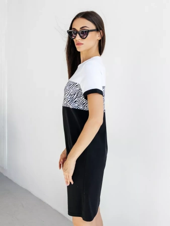 Платье женское трикотажное повседневное больших размеров