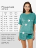 Пижама женская с шортами комплект велюровый