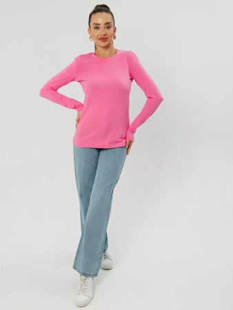 Лонгслив женский облегающий дк540