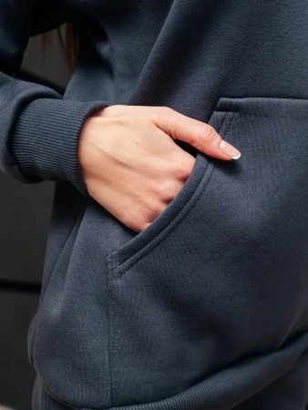 Костюм спортивный женски с начесом оверсайз домашняя одежда