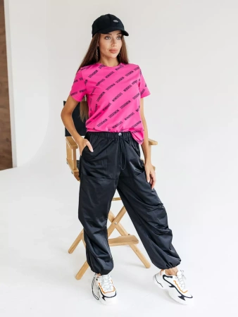 Футболка с принтом больших размеров новогодняя ФК561