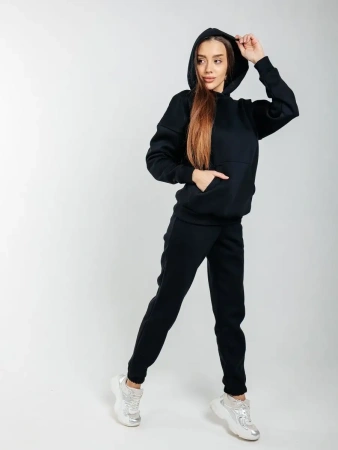 Костюм спортивный женски с начесом оверсайз домашняя одежда