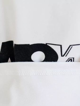 Футболка с принтом больших размеров новогодняя ФК561