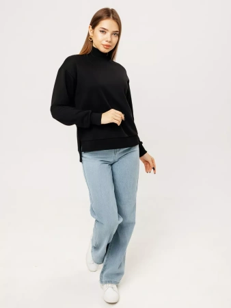 Свитер с горлом кофта с длинным рукавом ДФ542