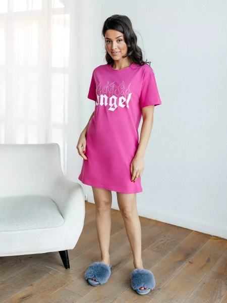 Туника домашнее платье ночная сорочка