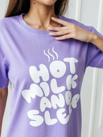 Ночнушка туника домашняя футболка длинная