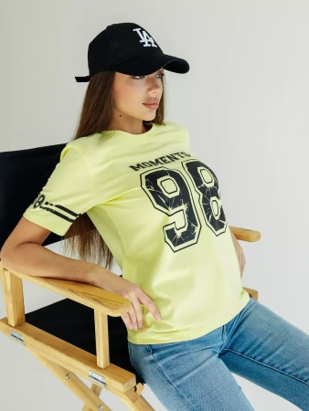 Футболка хлопок с принтом новогодняя больших размеров