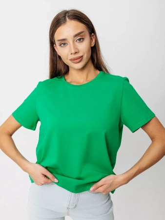 Короткая футболка приталенная одежда хлопок ФК561