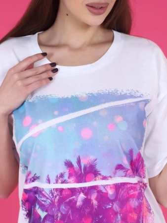 Туника платье домашнее повседневное больших размеров