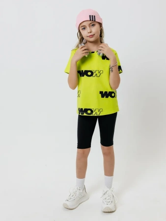 Футболка для девочки с принтом хлопок летняя пляжная