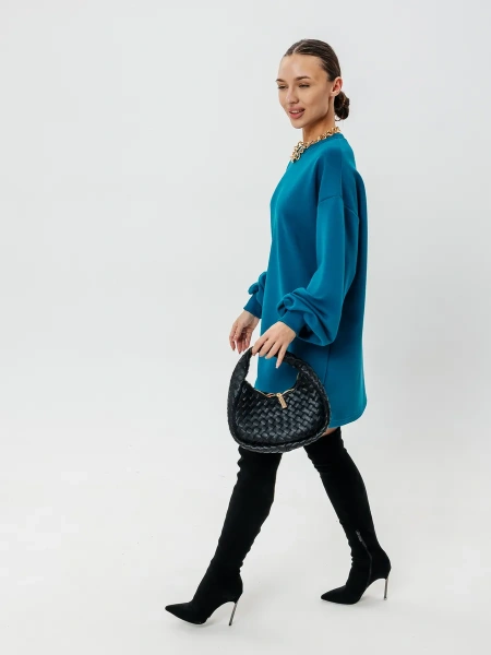 Платье женское оверсайз с длинным рукавом туника ТФ543