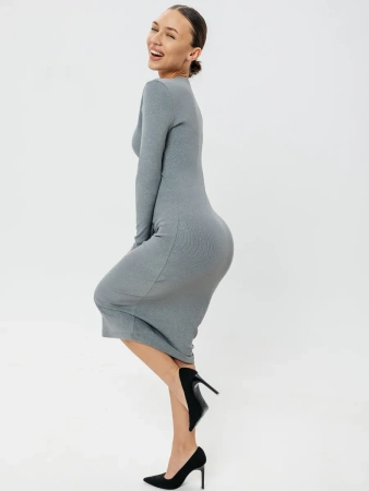 Платье праздничное вечернее лапша трикотажное ПЛК648