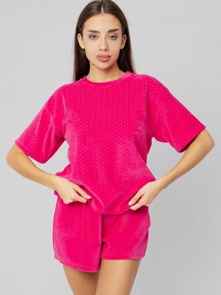 Пижама женская домашняя велюровая