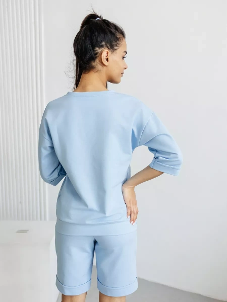 Костюм домашний с шортами спортивный