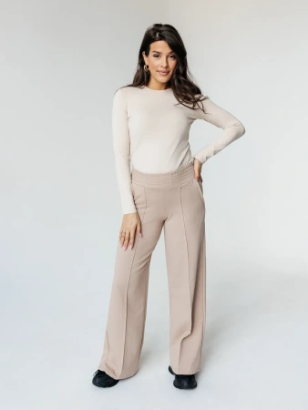 Брюки палаццо широкие классические БФ536