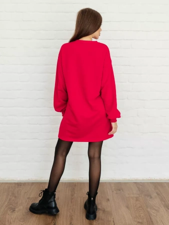 Платье женское оверсайз с длинным рукавом туника ТФ543