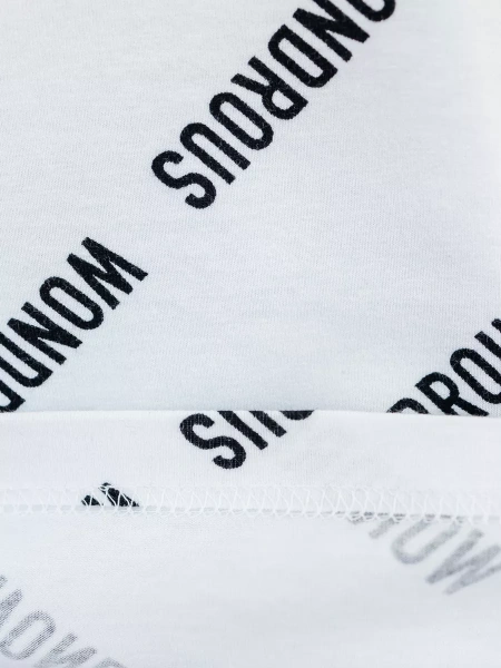 Футболка оверсайз с принтом большого размера