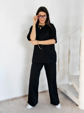 Футболка оверсайз большого размера с дырками