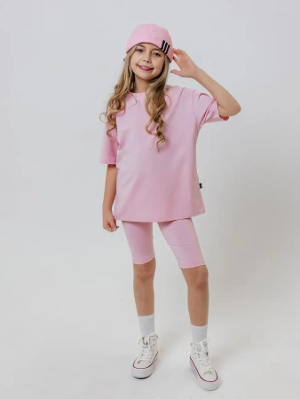 Футболка для девочки с принтом хлопок летняя пляжная