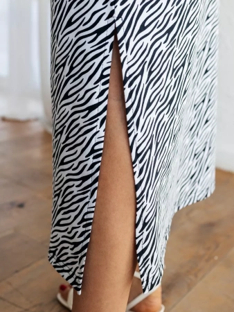 Платье женкое трикотажное домашнее больших размеров ПЛК609