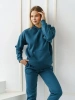 Костюм спортивный женски с начесом оверсайз домашняя одежда