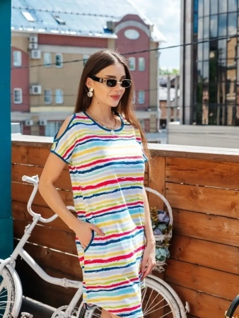 Туника женска пляжная одежда домашнее платье