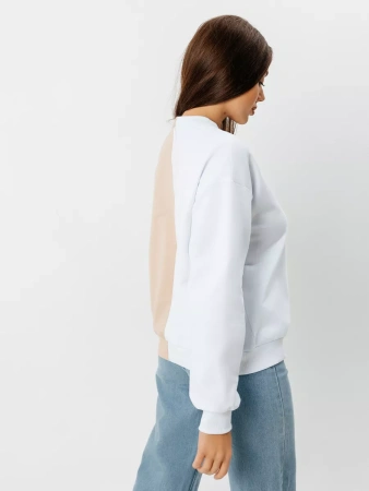 Свитшот женский толстовка больших размеров кофта ДФ581