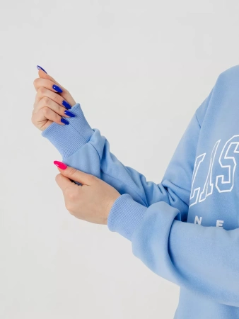 Свитшот женский толстовка больших размеров кофта ДФ579