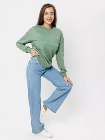 Свитшот женский толстовка больших размеров кофта ДФ579