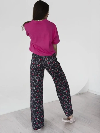 Пижама с штанами брючная большие размеры