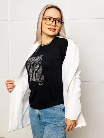 Футболка большого размера с принтом без рукавов нарядная