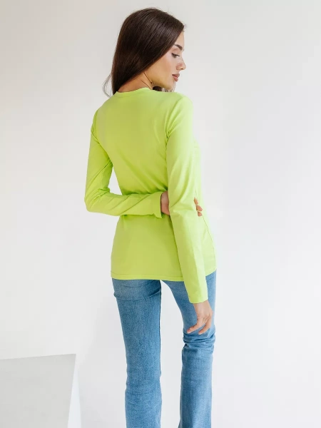 Лонгслив женский облегающий дк540