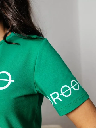 Футболка хлопок с принтом летняя больших размеров ФК562