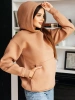 Однотонное худи с начесом