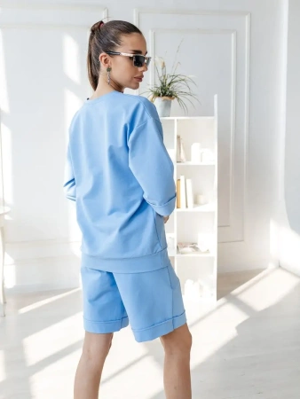 Костюм домашний с шортами спортивный