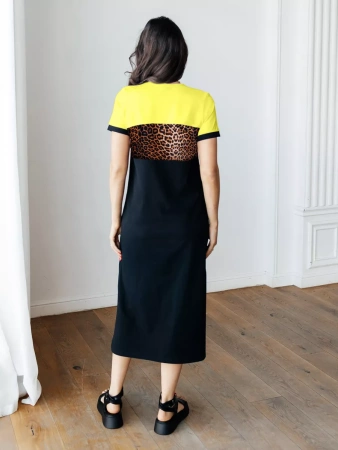 Платье домашнее женское больших размеров длинное ПЛК569