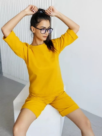 Костюм домашний с шортами спортивный