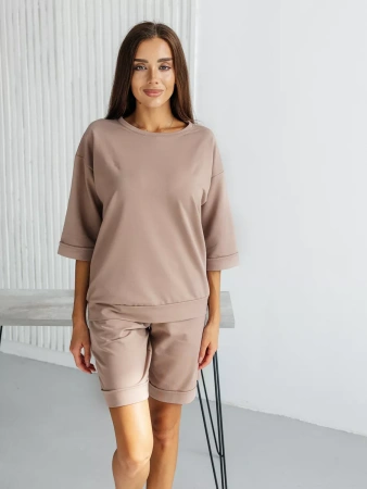 Костюм домашний с шортами спортивный